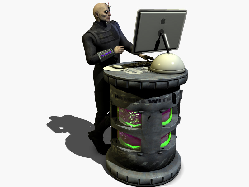Grim and His Mac